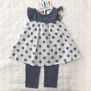 Matching shirt and leggings set